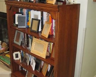Book shelf, hundreds of picture frames