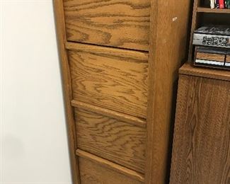 Nice Oak grain File cabinet
