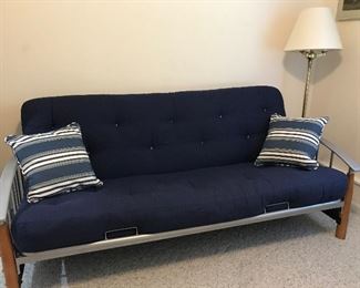This futon is the best.  Easy to convert.