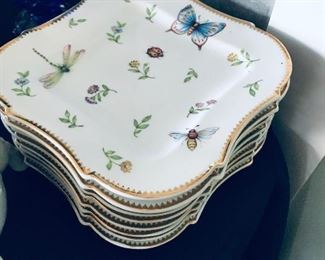 Another Set of Butterfly plates by Godinger & Co. 8 plates