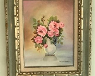Beautiful Oil Original by Ora Dell Standefer - local artist.  You will see her pictures throughout house.