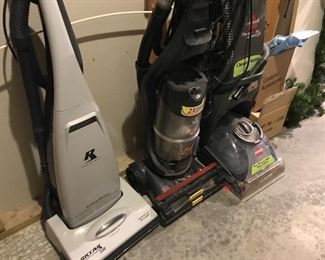 Great vacuums and rug cleaners. Bissel and Riccar