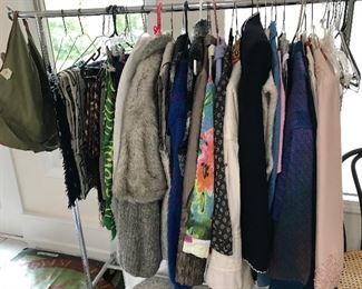 Beautiful clothes and scarves
