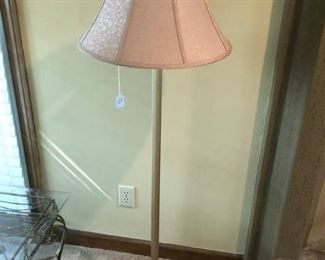 60in Brass Floor Lamp