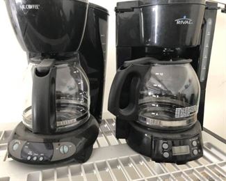 Lot of Coffee Makers