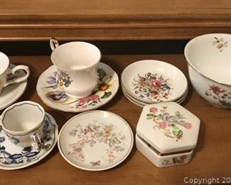 Lot of Collectible China by Avon