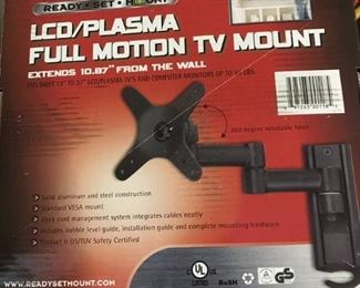 New in the Box Plasma Full Motion TV Mount