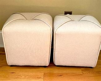 Upholstered ottoman/stools (there are 4 of these)