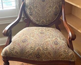 Upholstered arm chair 