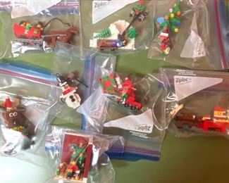 Lego Christmas figures 