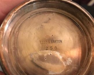Bottom of the reed and Barton julep item number 256
