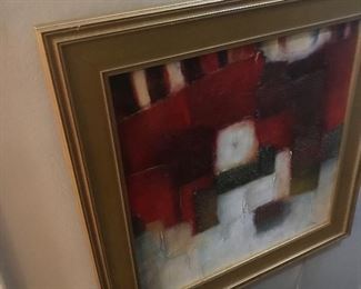 unsigned abstract Painting