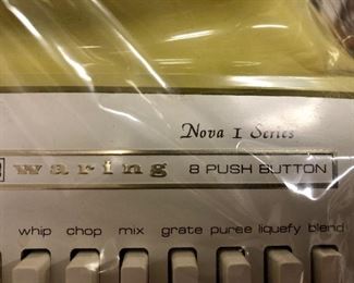Vintage Waring blender Nova 1 Series 
