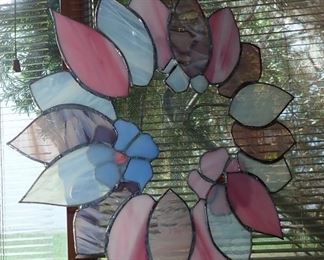 STAINED GLASS FLOWER