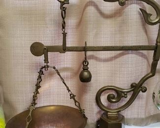 Antique Brass Scale