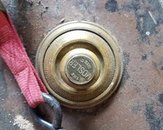 antique Mosler safe, door removed for storage - presale priced $750