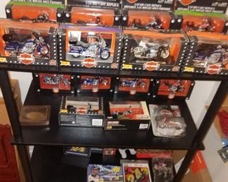 Harley Davidson diecast motorcycle collection 