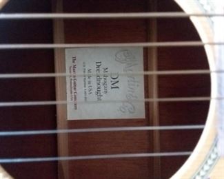 Martin DM mahogany Dreagnought acoustic guitar