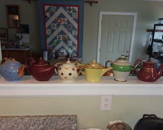 Hall teapots