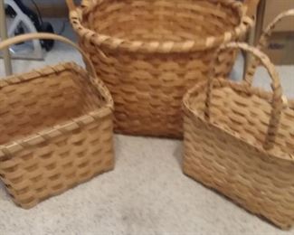 Split white oak baskets