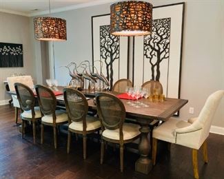 Restoration Hardware Dining Table, 120Lx43Wx30H