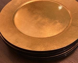 Sasaki Japanese Gold Chargers