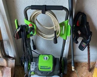 Green Works Pressure Washer