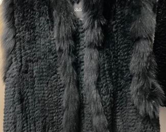 Fur Vest, Size M