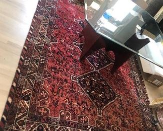 Was $800 ....just reduced to $600! / Hand knotted Persian Rug 119” x 83”. Does have a slight amount of fading in one section, but in overall good condition.