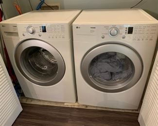 LG Tromm Washer and Dryer $800