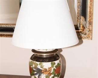 Chinese Crackle Porcelain Lamp
