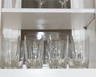 Set of Glass Water Tumblers