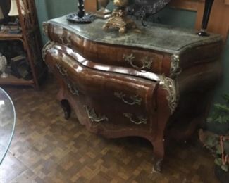 Commode/Chest with marble top