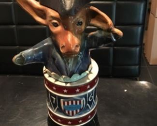 50. Jim Beam political Donkey - $22