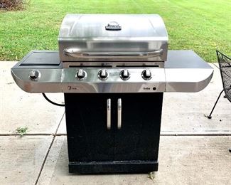$200 - Commercial Series Char-Broil Grill - Measures 53" x 22" x 46".