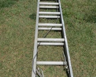 TALL EXTENSION LADDER.