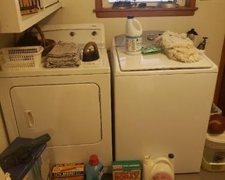 Washer and dryer, Kenmore