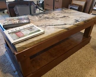 granite top table