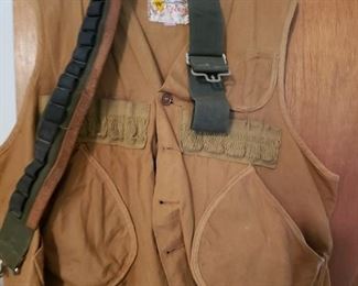 vintage hunting vest