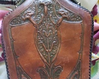 Hand tooled Art Nouveau Purse