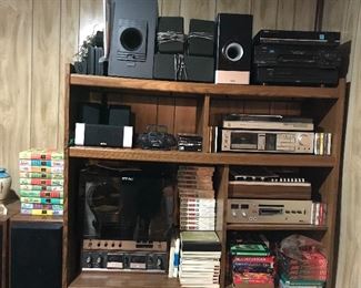 Surround sound Cinema, Sony and RCA. New and Used reel to reel long playing tapes.