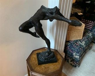 Enzo Plazzotta bronze statue