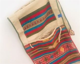 Handmade camel bag