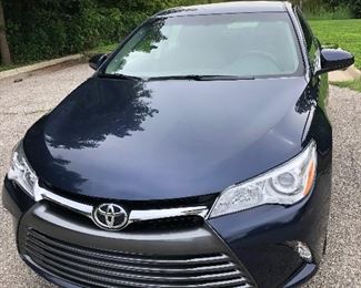 2017 Toyota Camry 4 Door LE Sedan with only 4900 miles - $17,995(Olathe)Don't Miss this one...
Essentially a brand new 2017 Toyota Camry 4 Door LE Sedan with only 4900 miles. In excellent condition. No flaws inside or out. In pristine running condition. 1 owner senior adult who purchased it new and has driven it less than 5000 miles. You won't find a closer to new vehicle anywhere without buying new. 
2.5 L 4 Cyl DOHC 16V with dual VVT-i Engine. 
178 Hp at 6000 rpm
6 speed automatic
Navy Blue exterior with black cloth interior. Rubber floor mats
Anti Lock Brakes
Ten Airbags
6 speakers
Bluetooth, USB, Aux CD
Power Seats
Steering wheel Bluetooth controls
Back Up Camera
Multi Information Display
Remote Keyless Entry with 2 key fobs
27 / 33 gas mileage 