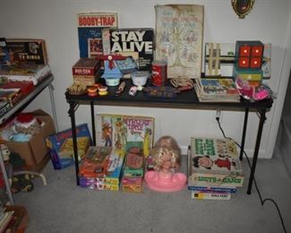 Loads and Loads of Vintage Games, Books and More! Nearly all from the 1960's/70's