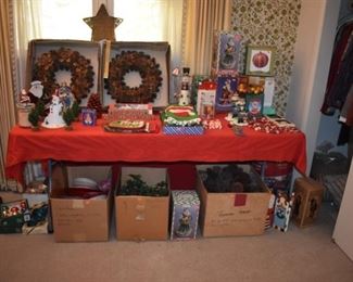 Loads of Beautiful Vintage Christmas all brought down from the Attic!  