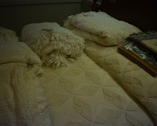 Beautiful Collection of Bates Chenille Bedspreads in Awesome Condition!