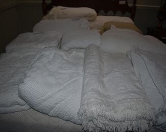 Beautiful Collection of Bates Chenille Bedspreads in Awesome Condition!