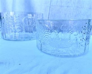 Iittala glass bowls flora 