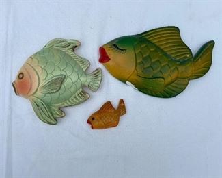 1960’s chalkware fish 